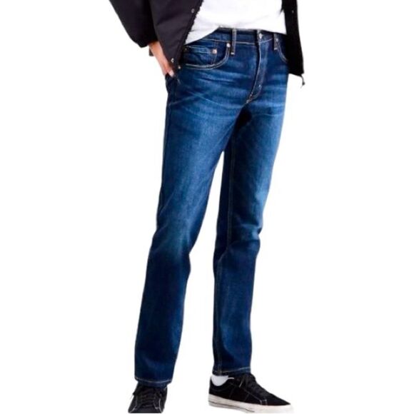 Levi’s 511 Slim Fit Straight Leg Jeans in Blue Wash Men’s 29/30 - Picture 1 of 12